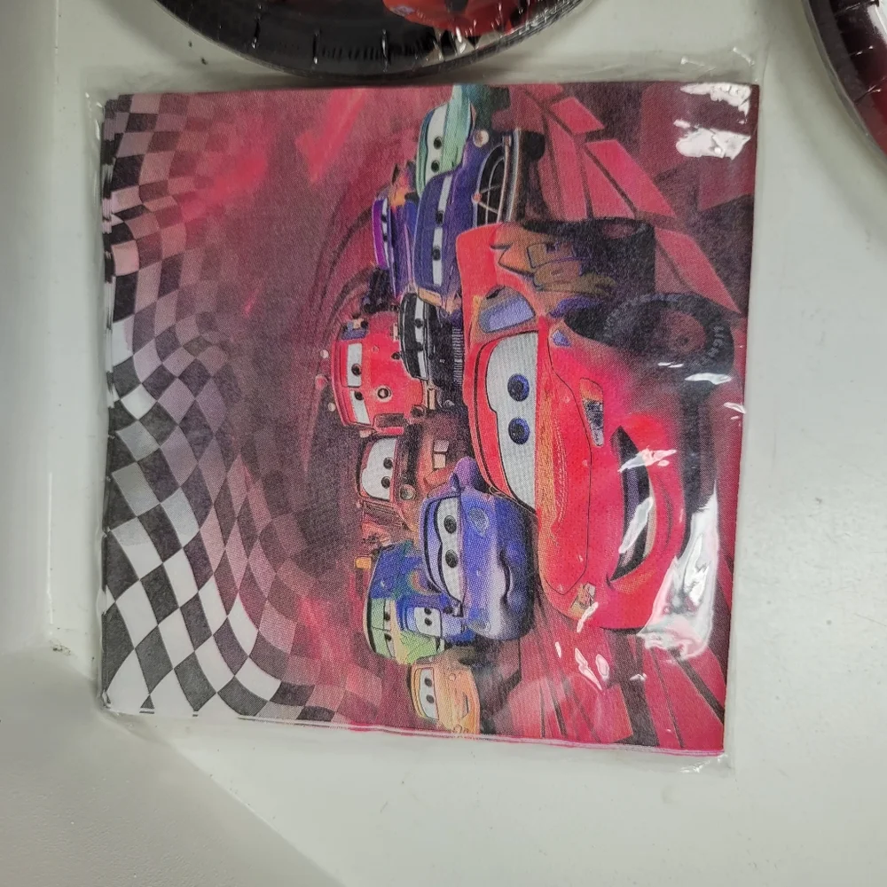 Disney Cars Party Plates, Napkins & Tablecloth